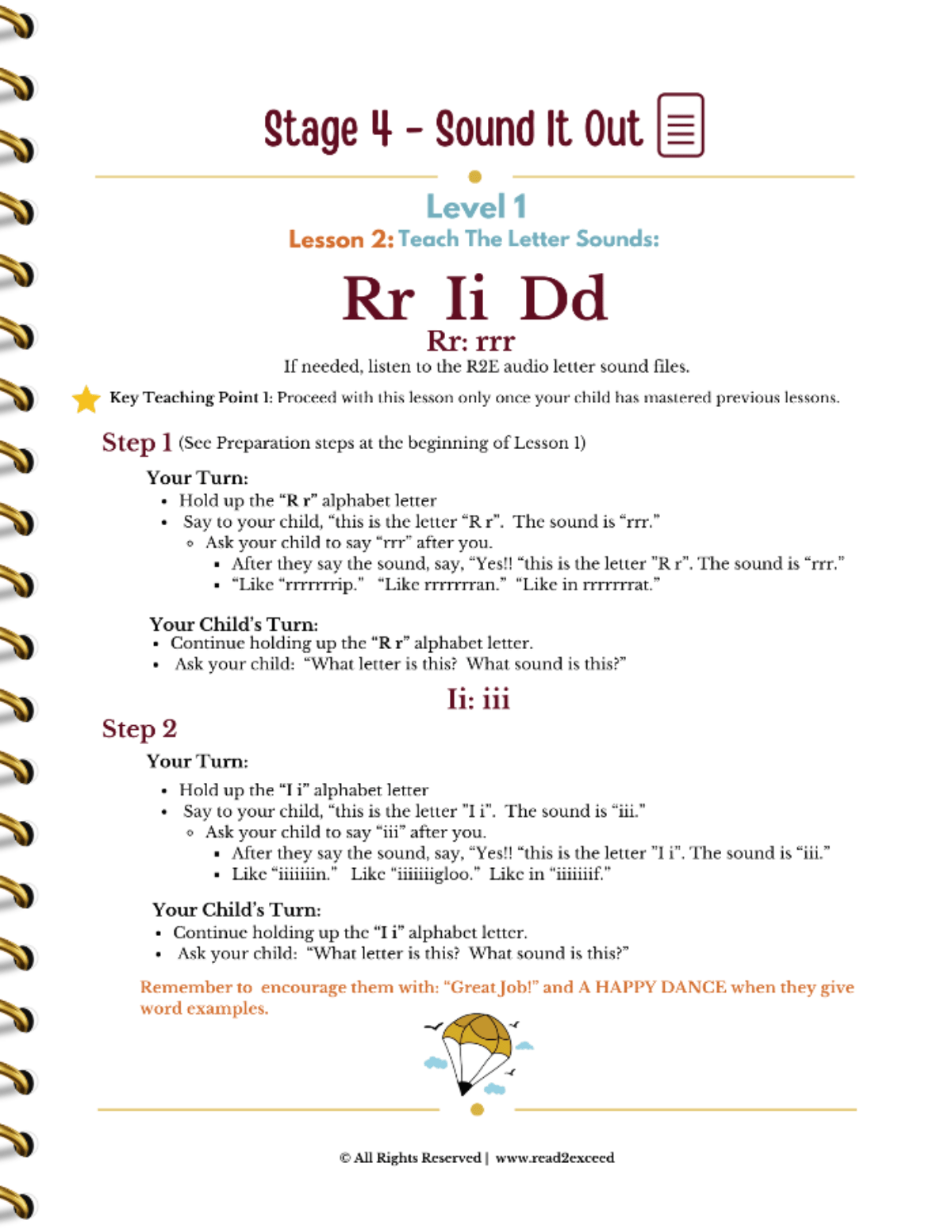 R2E Parent Guide - Print - Read 2 Exceed