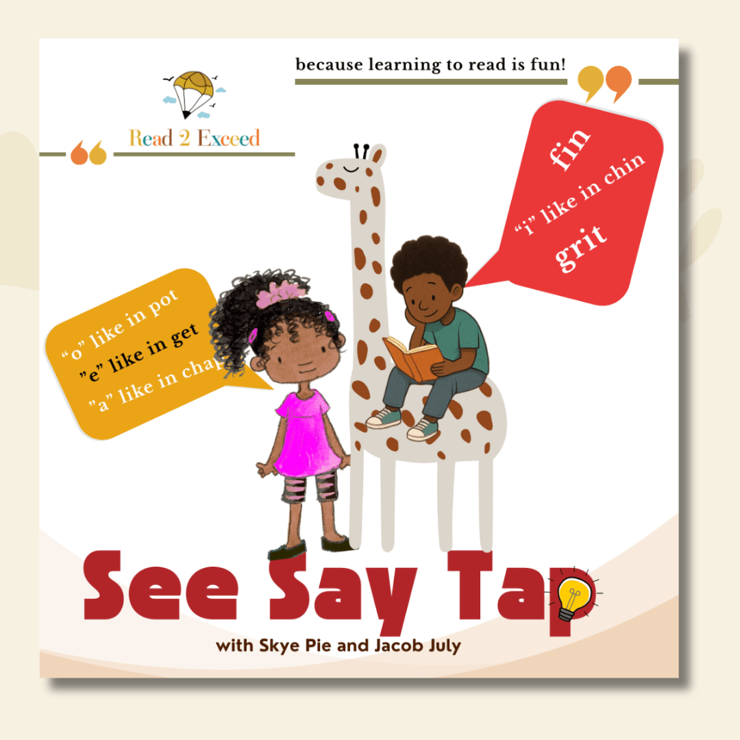 See Say Tap - PreSchool Learning Game - Read 2 Exceed