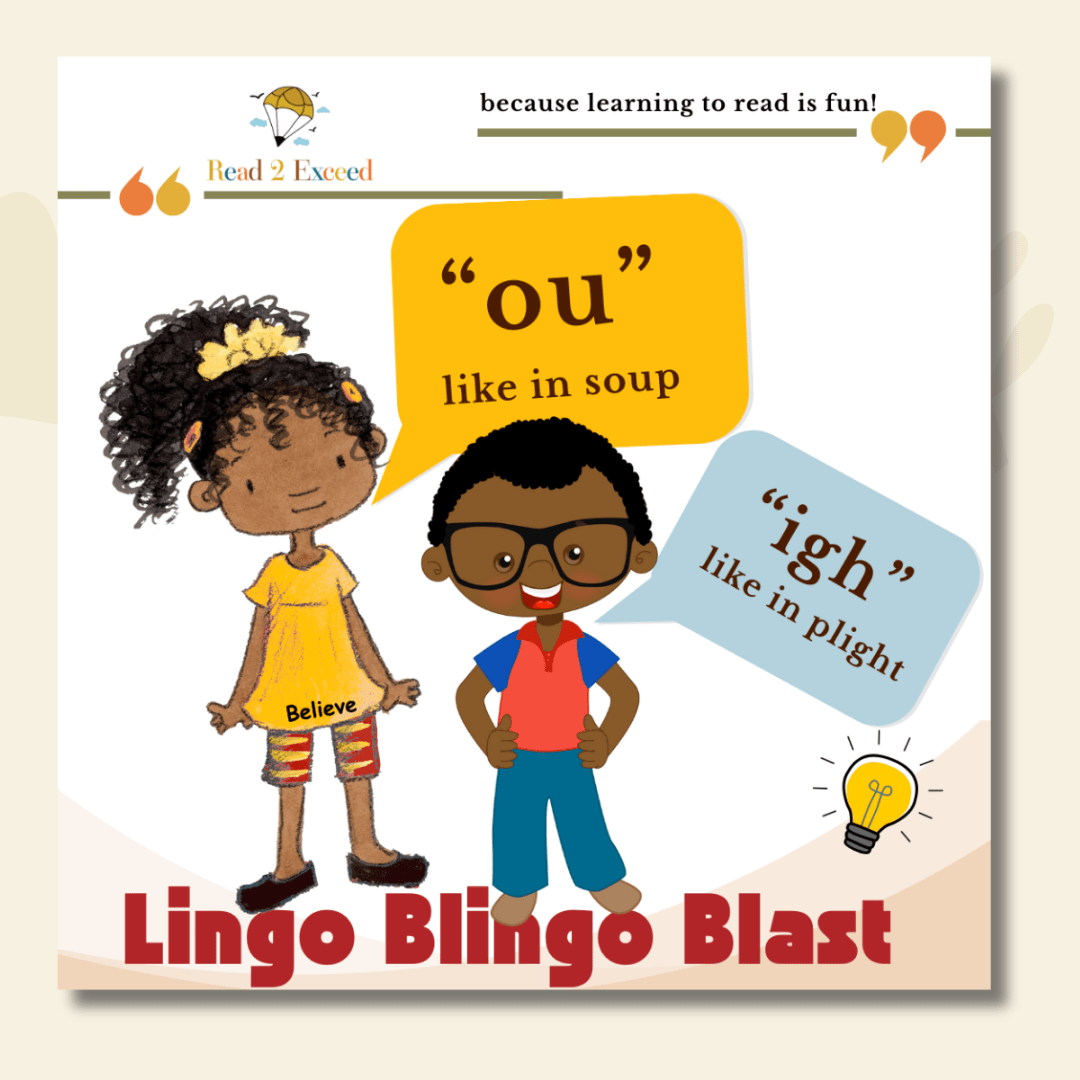 Lingo Blingo Blast - Learning Game - Read 2 Exceed