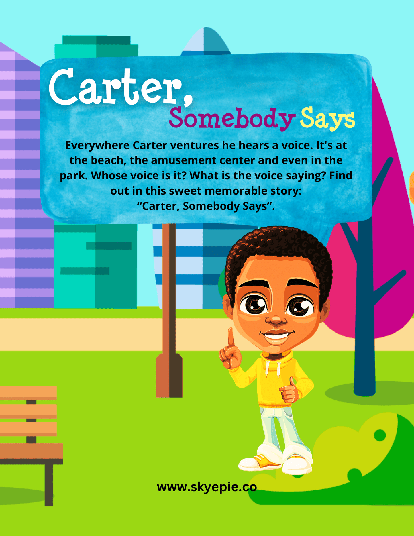 Somebody Says - Personalized Boy's Book - Read 2 Exceed