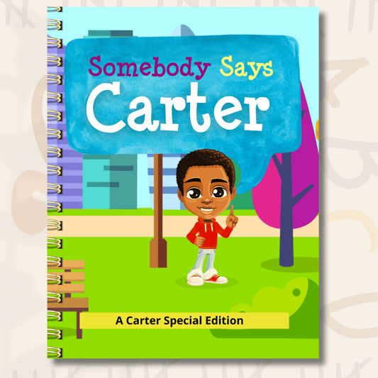 Somebody Says - Custom Boy's Book - Read 2 Exceed