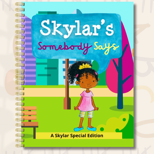 Somebody Says - Custom Girl's Book - Read 2 Exceed