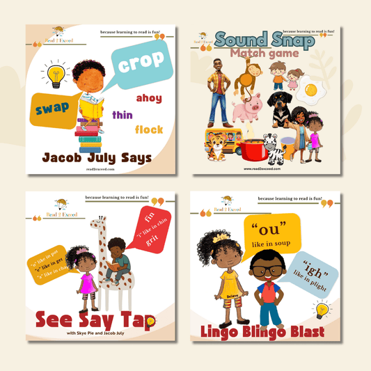 Learning Games Bundle - Read 2 Exceed