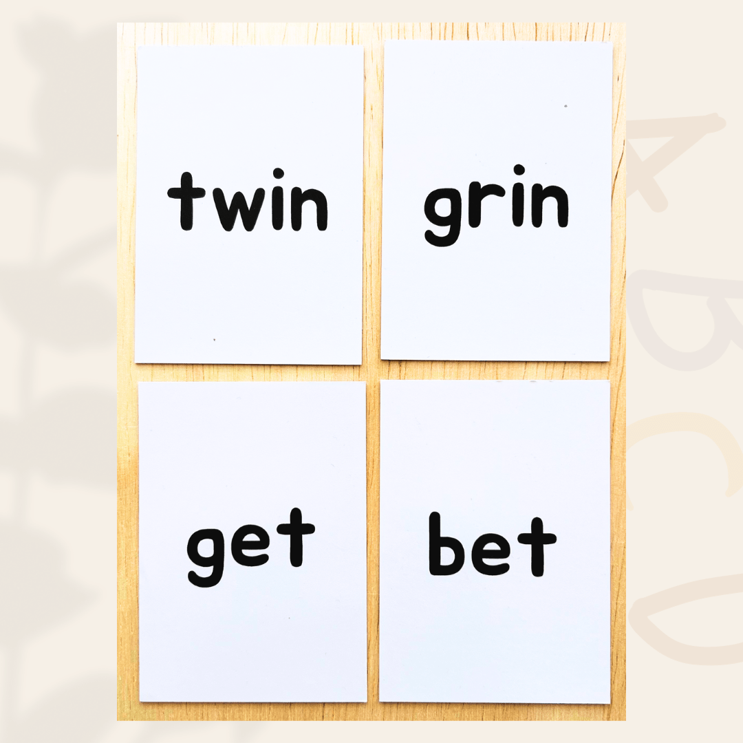 Mix & Match - Rhyme Cards - Read 2 Exceed