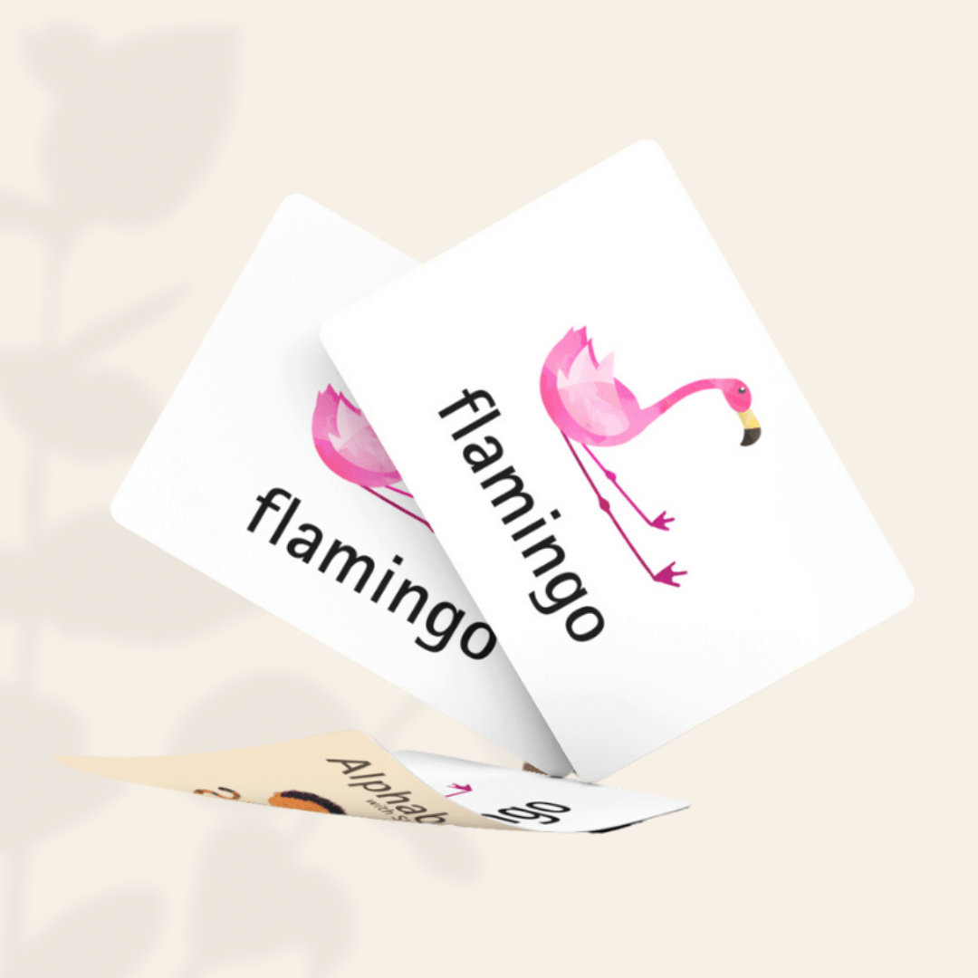 Alphabet Animal Flash Cards - Read 2 Exceed