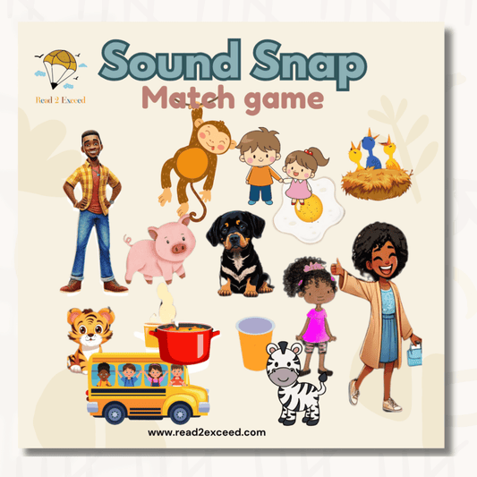 Sound Snap Match (Digital Print) - Read 2 Exceed